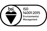 BSI logo ISO 14001