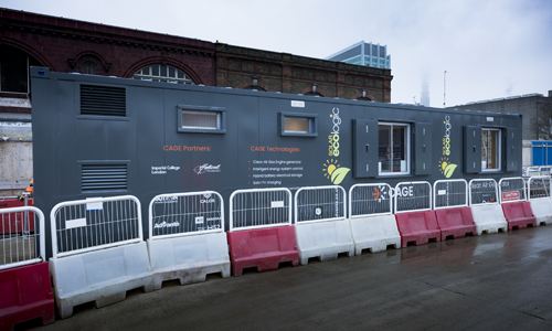 HS2 trials CAGE technology in Oasis EcoLogic welfare unit