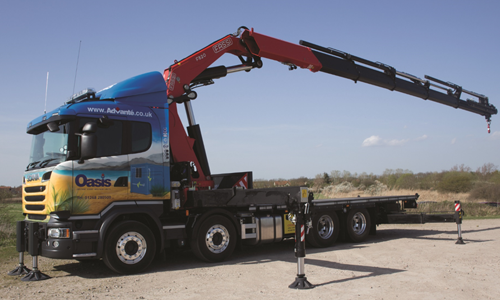 Another 80t/m lorry loader added to our fleet