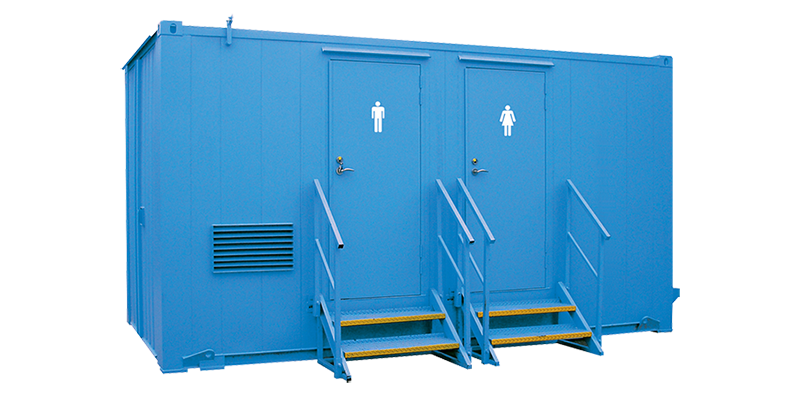 Toilets Oasis Building Site toilet blocks Welfare Cabin Units image of Vision 2+1