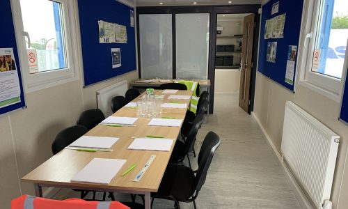 EcoMax meeting room and executive office