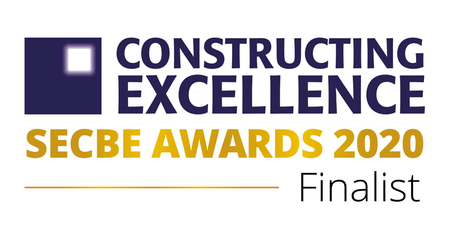 Finalist logo SECBE Constructing Excellence Awards 2020