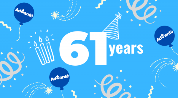 Advante Birthday 61 years in business Oasis welfare units