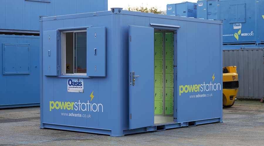 Oasis powerstation unit in depot