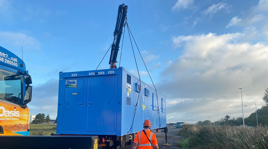 Oasis Building Site Welfare Cabin Units
