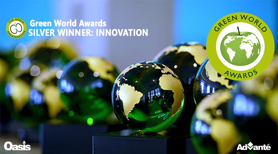 Green World Awards Silver Winner Innovation