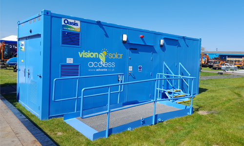 First Ever Accessible Toilet Block – Vision Solar Access