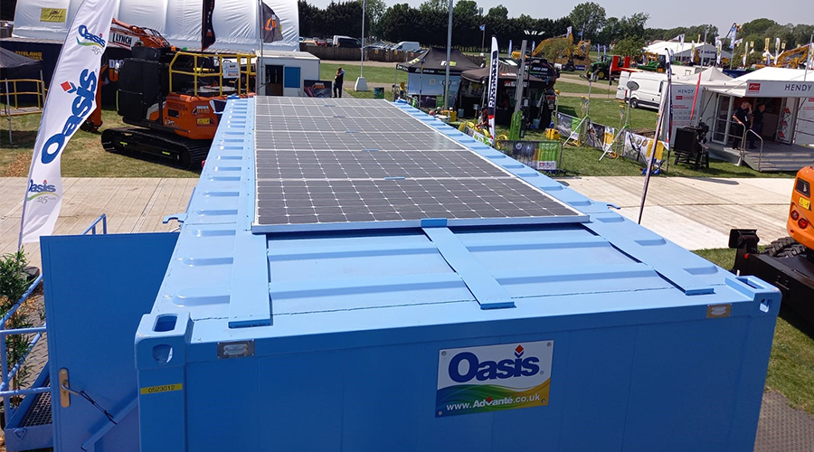 First Accessible Oasis Welfare Unit Vision Solar Access Roof