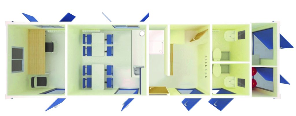 All-In-One Shower Options: Oasis Welfare Units - Advante