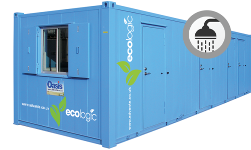 All-In-One Shower Options: Oasis Welfare Units