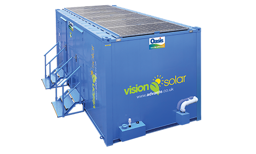 Oasis Vision Solar: Silent, Sustainable, Self-Contained Toilets