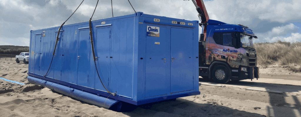 Advante Oasis Welfare Units UK's Original Instant Start Welfare