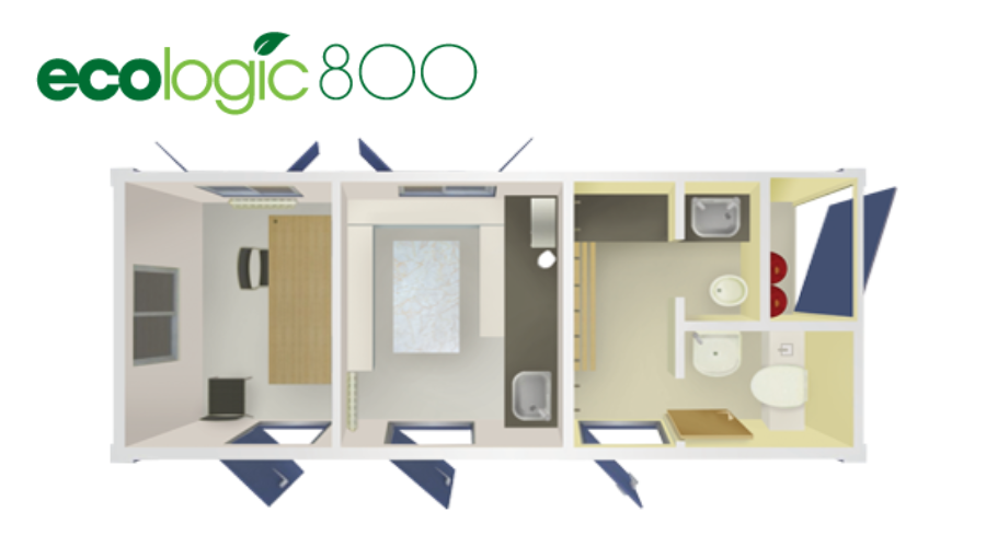Oasis welfare unit for hire - EcoLogic 800
