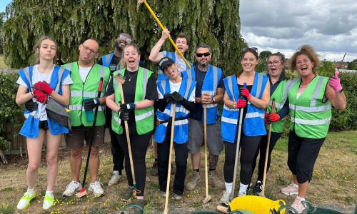 Team Advanté Rolls Up Their Sleeves to Support Havens