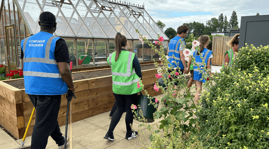 Team Advanté Rolls Up Their Sleeves to Support Havens